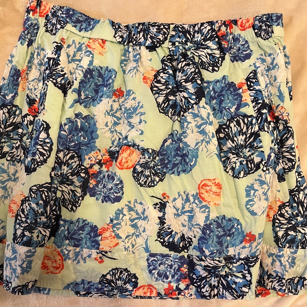 J. Crew Floral Skirt